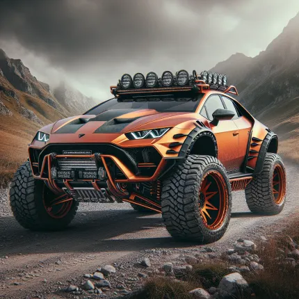 Ламборгини Хуракан Стеррато: Внедорожный Суперкар