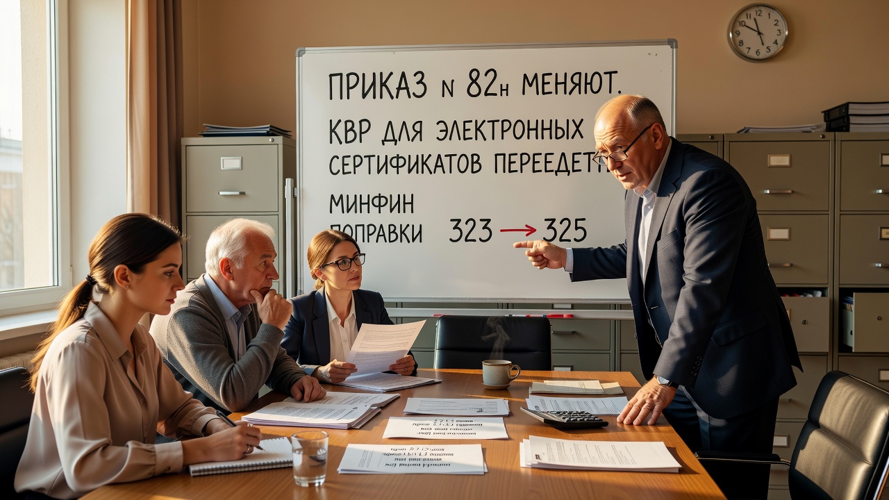 Приказ N 82н меняют. КВР для электронных сертификатов переедет
