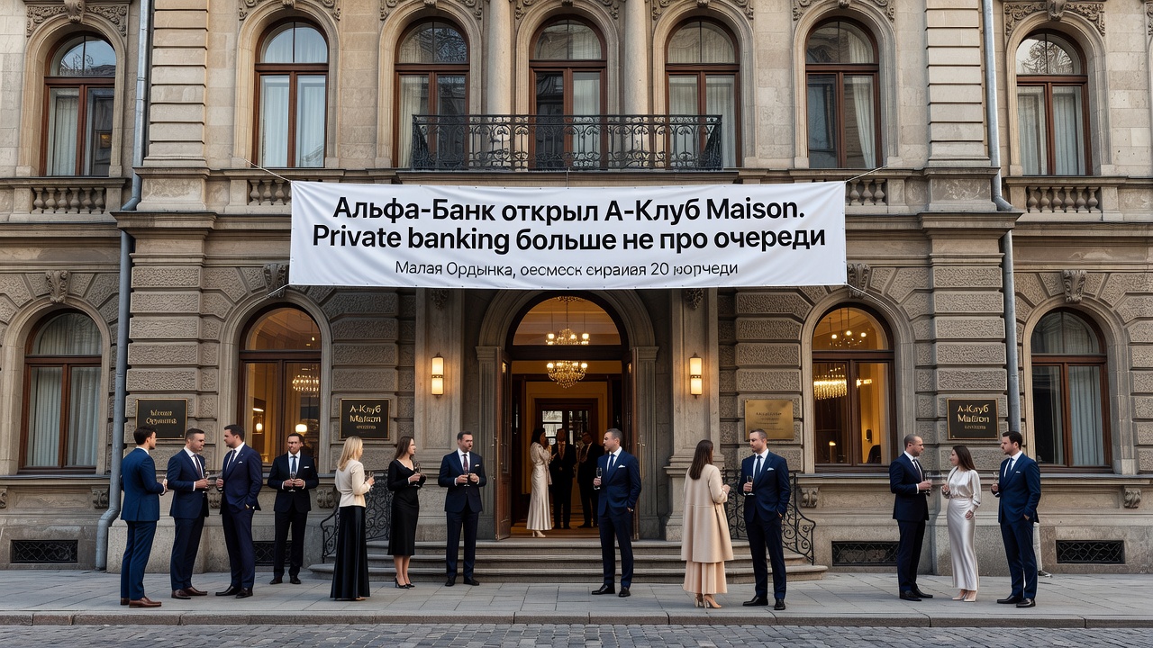Альфа-Банк открыл А-Клуб Maison. Private banking больше не про очереди