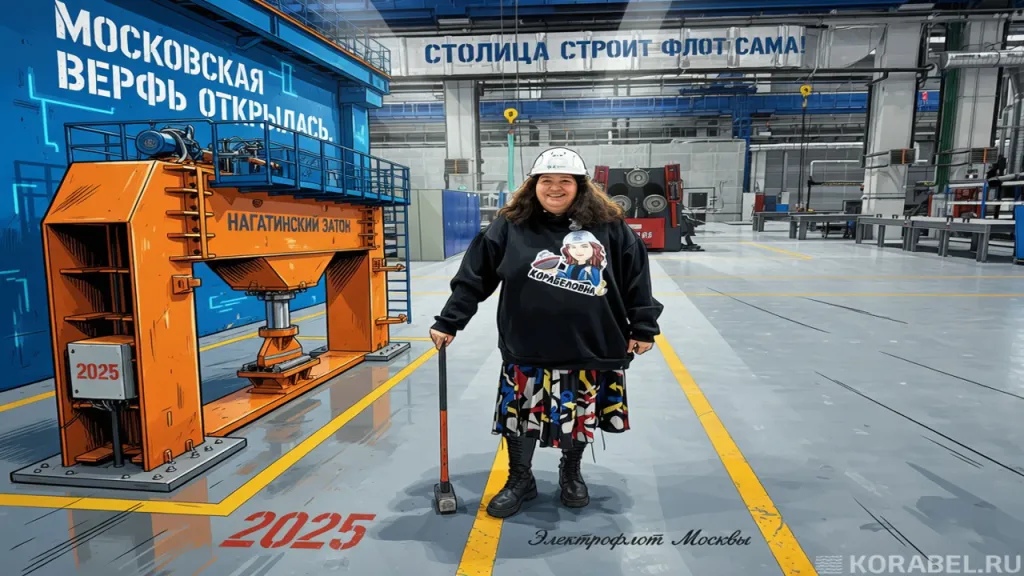 Московская верфь открылась. Столица строит флот сама!