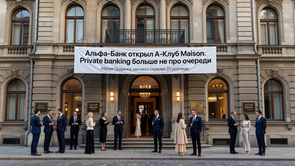 Альфа-Банк открыл А-Клуб Maison. Private banking больше не про очереди